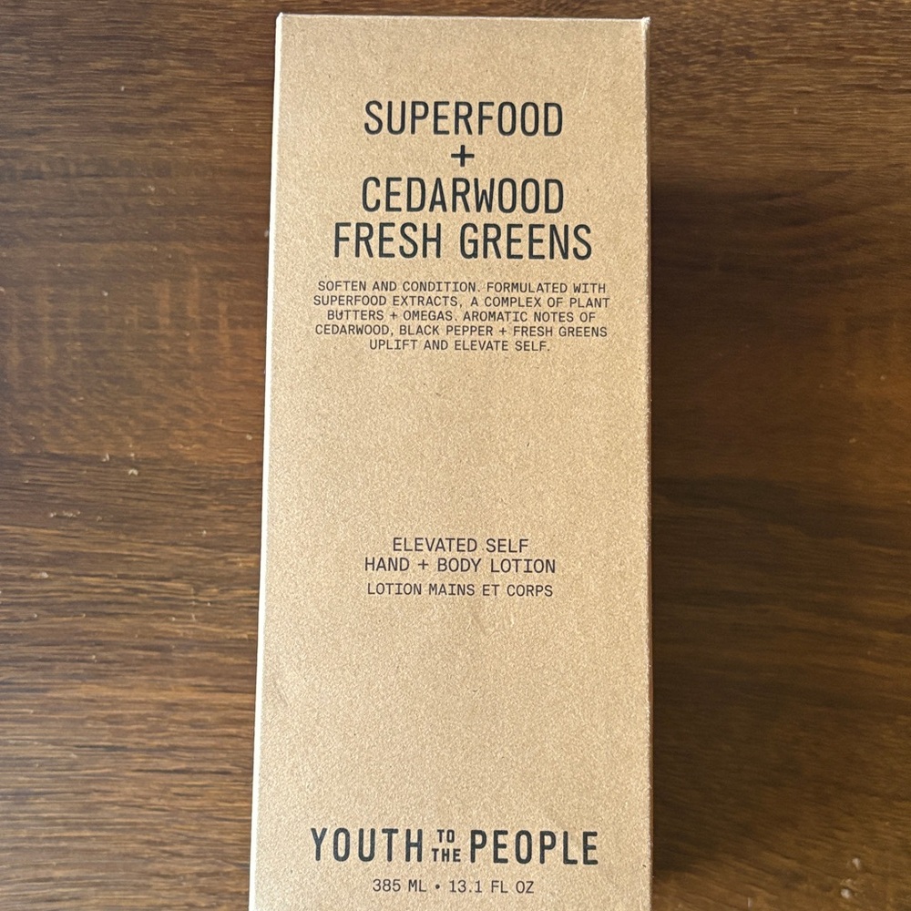 Youth to the people hand and body lotion new with box